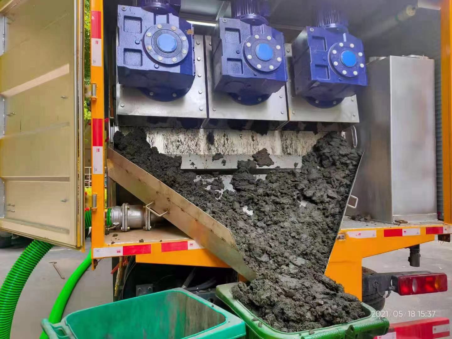 鲁山化粪池清掏城市维护站-泥浆净化干湿分离处理